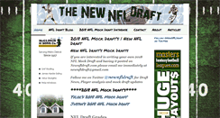 Desktop Screenshot of newnfldraft.com